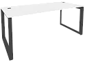 Стол руководителя на О-образном металлокаркасе