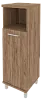 Офисный шкаф средний узкий (правый)