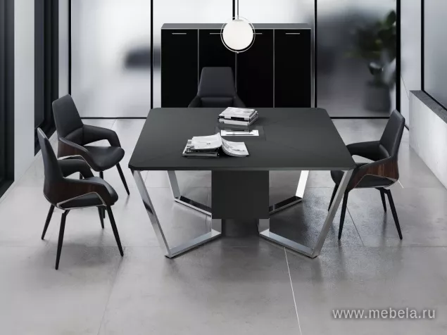 столы Стил Мит Хром