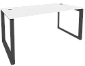 Стол руководителя на О-образном металлокаркасе