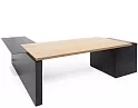 Стол руководителя с приставкой  и тумбой (правый)