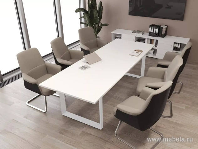 столы Оникс Метал-О Белый